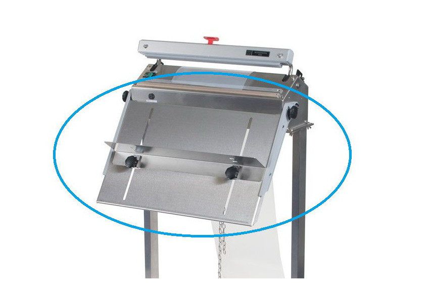 Plateau de travail en INOX à butée réglable OTST 621 S