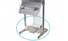 Support à pédale en inox SP 621 S