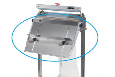 Plateau de travail en INOX à butée réglable OTST 421 S