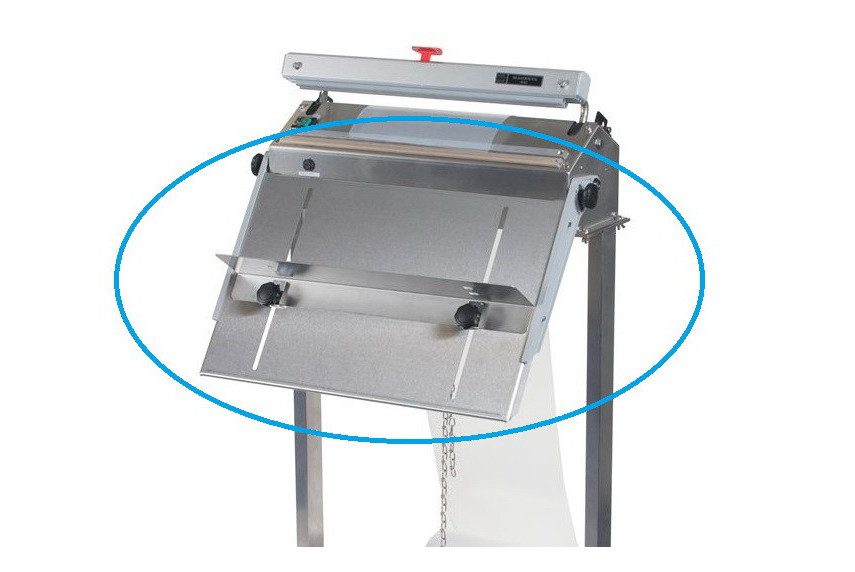 Plateau de travail en INOX à butée réglable OTST 421 S