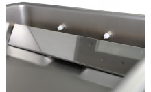 Deux plaque d'insertion inclinée pour produit liquide