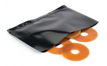 Black Opaque Recycled Polyethylene Sheeting, 100 Microns