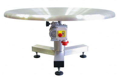 Table rotative concave