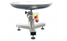 Table rotative concave évasée