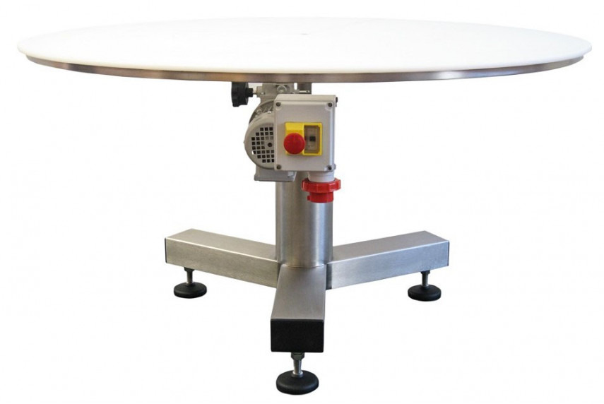 Table rotative plate