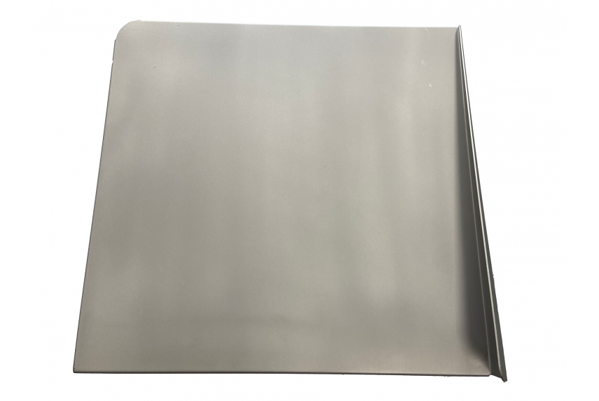 Plateau inox sur table d'introduction DEM4e