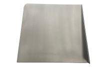 Plateau inox sur table d'introduction DEM4e