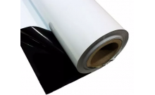 Film dossé polyéthylene (PE) , 50 microns, coextrudé extérieur blanc et intérieur noir