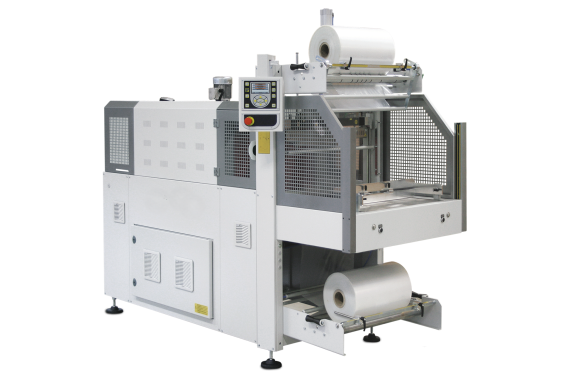 Semi-automatic shrink wrapper